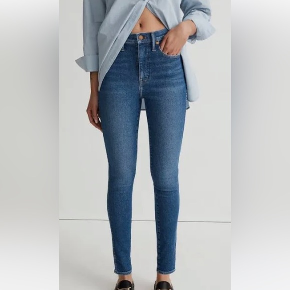 Madewell jeans high rise skinny size 26T - Picture 2 of 9